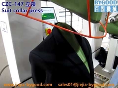 Type repassant vertical de machine de pressage de robe d'écran tactile