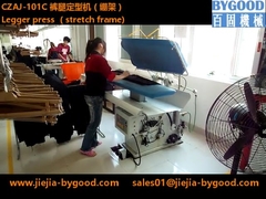 Repassage de vapeur de machine de pressage de pantalon de contrôle de PLC pour Legger