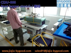 Machine réglable de presse de fer de tissu cousant non pour le pantalon