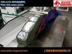 Cylindre de machine de presse de pantalon de bout droit de taille double résistant