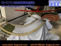 Machine de presse à manchon Buck en aluminium avec pompe à vide