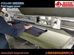 Les pantalons complètement automatiques verticaux de tissu de Legger pressent la machine 80W