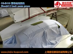 Les coutures de dos et d'épaule de chemise pressent la machine pour les vêtements 1.5KW 220V