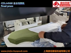 Ride à haute pression de presse à mouler d'avant de chemise libre