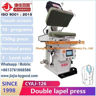 Verticale automatique de la machine 220v 50hz de presse de tissu de costume de veste de laine