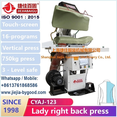 PLC d'écran tactile de couleur de machine de presse de chemise habillée de la chaleur de vapeur