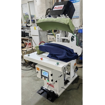 Vêtement de blazer professionnel à double manche coude arrière pressure à couture machine presse à vapeur Système