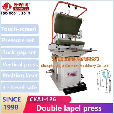 machine automatique de presse du tissu 220V revers vertical de presse de 1500 watts