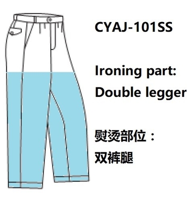 Double cadre vertical de bout droit de PLC d'écran tactile de presse à mouler de pantalon de Legger