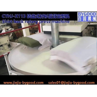 Presse à mouler de chemise pour le décalage rotatoire de dos de corps et la machine repassante de chemise verticale de la presse CYHJ-S132