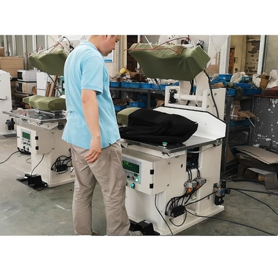 Machine verticale de presse de vapeur de vêtement d'OIN 9001 pour la machine repassante repassante de costume d'équipement de Madame Jacket Suit Dress