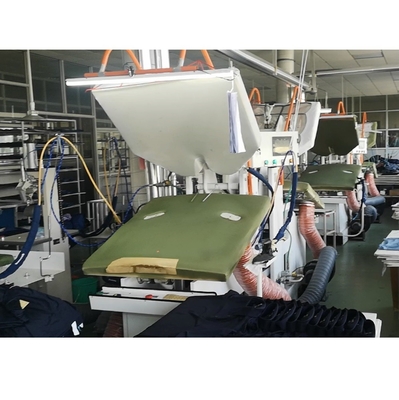 Machine automatique de presse de vapeur de T-shirt vertical avec PLC 50HZ d'écran tactile
