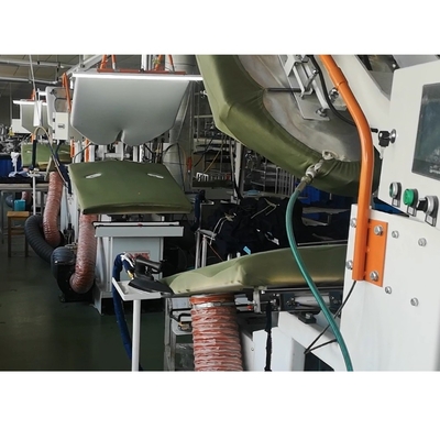 Machine automatique de presse de vapeur de T-shirt vertical avec PLC 50HZ d'écran tactile