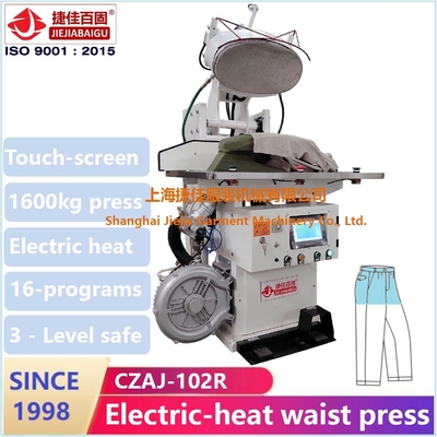 Les pantalons occasionnels halètent la machine repassante de vêtement de PLC d'écran de presse à mouler de Steeam