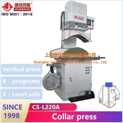 220V électrique machine de pressage de chemise verticale pour presses de manchette de col