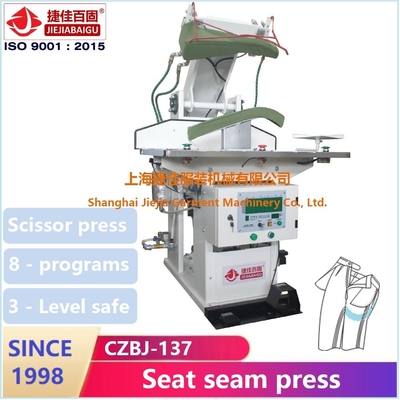 Machine verticale de presse de tissu de revers de CYAJ pour le costume de blazer de veste