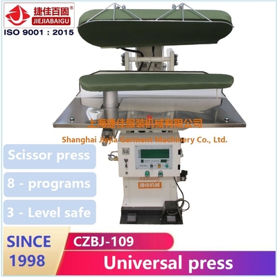 Presse industrielle de blanchisserie de la vapeur ISO9001, machine commerciale de presse de blanchisserie